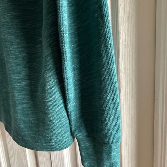 Ike Behar Green V Neck 1/4 Zip Sweater in Men’s Medium NWOT - Picture 9 of 10